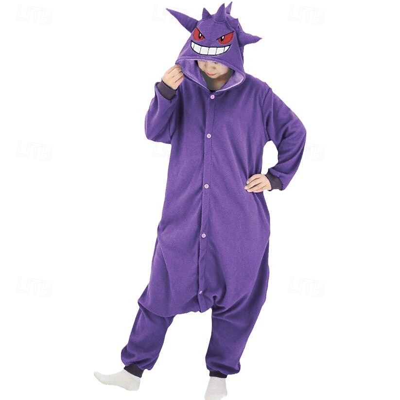 Carnival Costume 2026 Kigurumi Pajamas Fancy Costume Group Costume Animal Monster Cartoon Warm Charm Funny Costume Kid's Adults' Unisex Men and Women Boys and Girls Halloween Carnival Party 2026 - $52.99 –P3