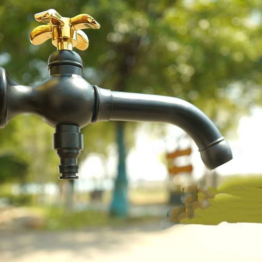 Ванная раковина кран - Вращающийся Хром Монтаж на стену Одной ручкой одно отверстиеBath Taps 2026 - $161.99 –P5