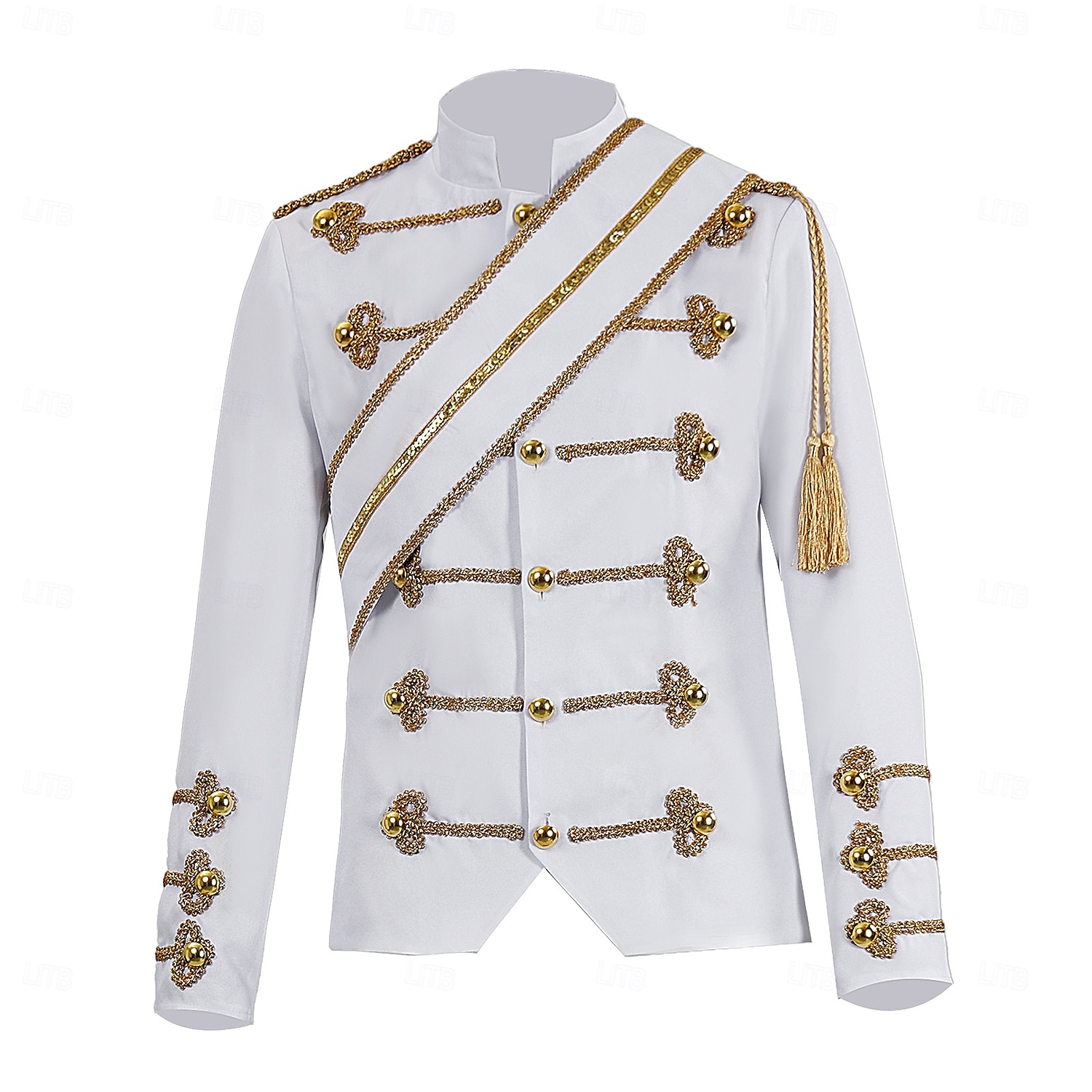 Rétro Vintage Rococo Manteau Bal Masqué Veste de cirque Manches longues Prince Aristocrate Déguisement Homme Carnaval Mascarade Événement / Fête Adulte Manteau Automne & Hiver de 2026 ? $96.99 –P1