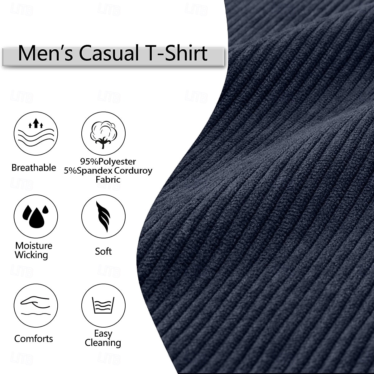 Bărbați Cămasă Corduroy Tricouri polo Casual Stradă Quarter Zip Manșon Lung Modă Modern Culoare solidă Fermoar Cald Toamna iarna Toamnă Primăvara & toamnă Fit regulat Negru Trifoi Albastru Deschis 2026 - $28.99 –P7