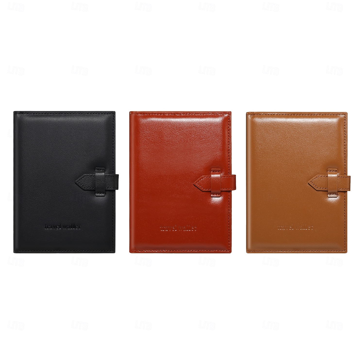 Genuine Leather Passport HolderFull Grain Leather Passport Holder Wallet Cover for Men and Women Travel 2026 - $27.99 –P10