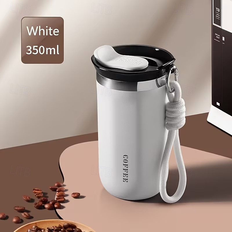 Mug isotherme en acier inoxydable de 350 ml et 500 ml – étanche, réutilisable et avec couvercle, convient aux boissons chaudes et froides, cadeau idéal pour hommes et femmes, cadeau parfait pour les de 2026 ? $16.99 –P16