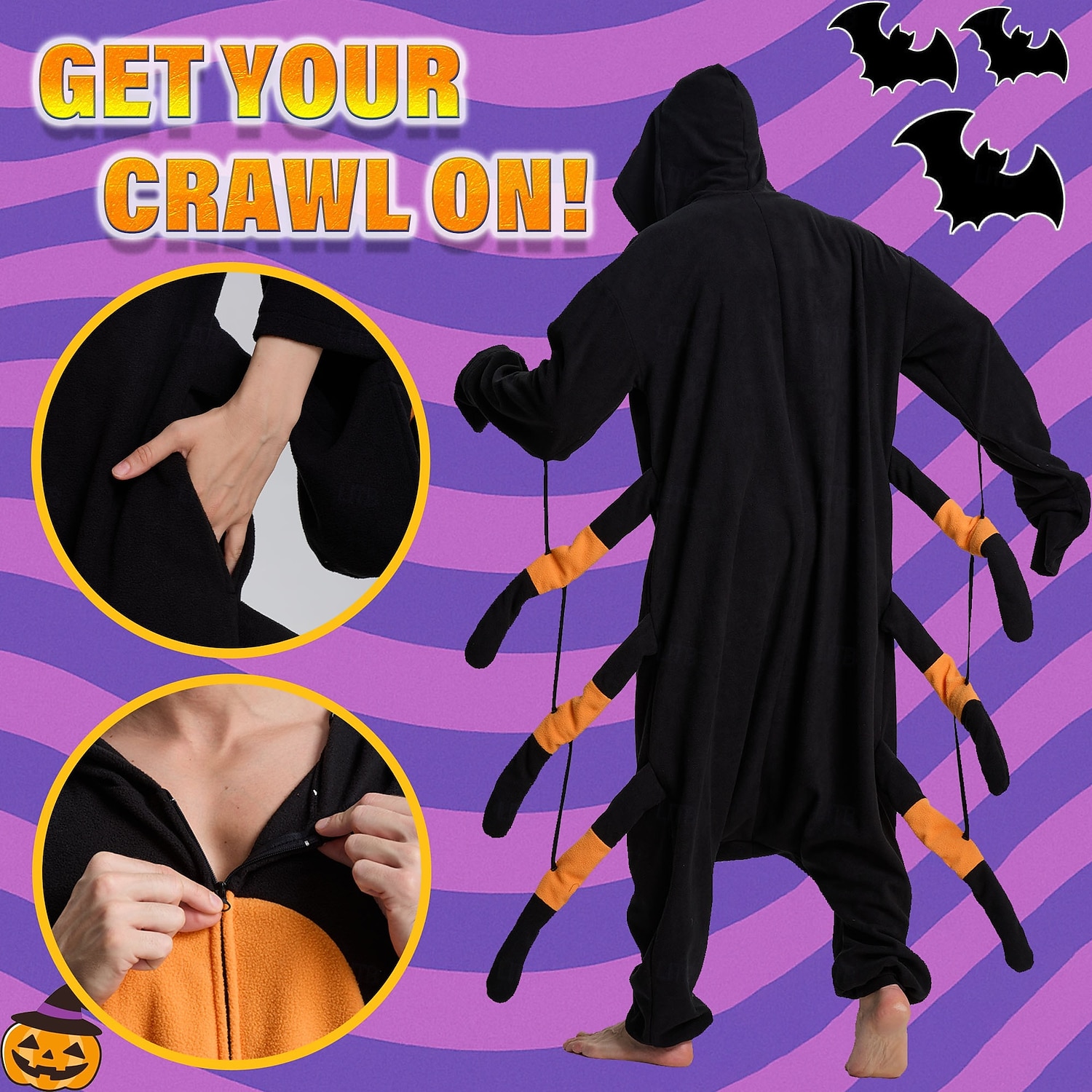 Onesie Costume Funny Costume Adults' Men's Women's Christmas Carnival New Year Dress Up 2026 - $49.99 –P6