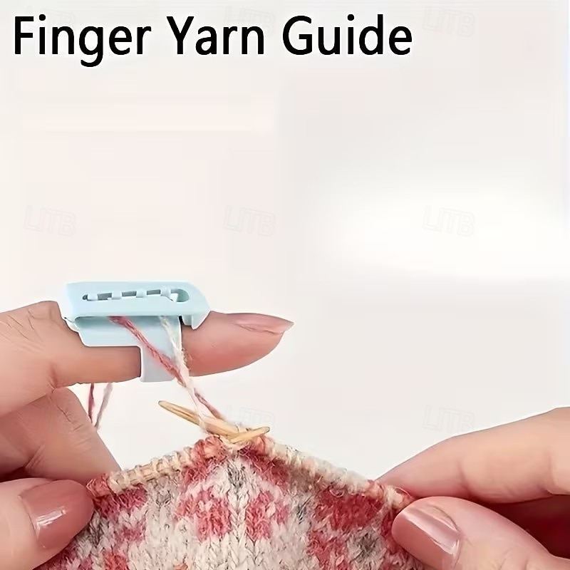 10 stk. garnføringsring, hekle- og strikkeverktøy, justerbare garnholdere for enkel håndverk, viktig tilbehør for strikking og hekleprosjekter 2026 - $10.99 –P10