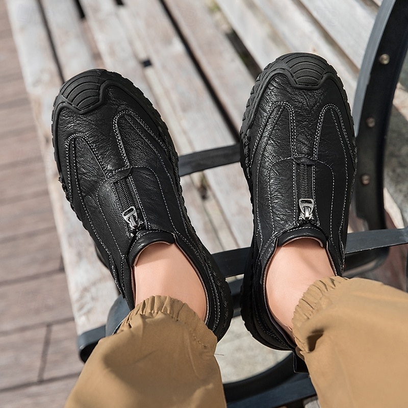 Tênis masculino marrom estiloso – leve, confortável e com design respirável para uso o dia todo, ideal para o dia a dia e eventos casuais. de 2026 por $59.99 –P9
