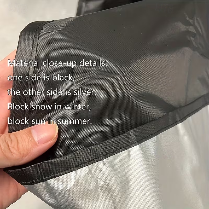 Magnetische all-weather auto-voorruitafdekking met sneeuw- en zonnebescherming. &Privacybescherming - robuuste glazen schermbeschermer met magnetisch bevestigingssysteem, krasbestendig, 2026 - $16.99 –P8