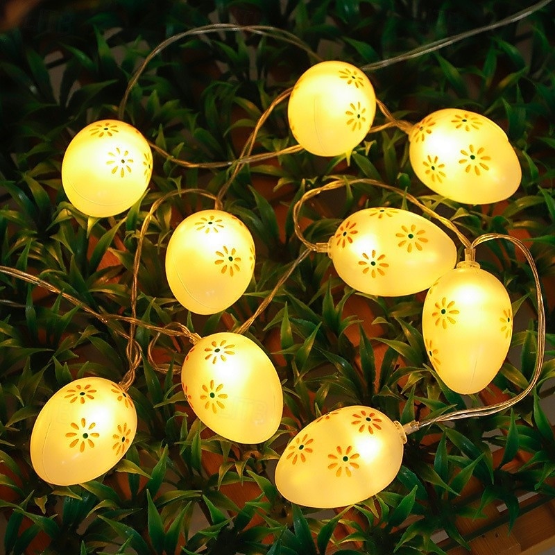 ביצי פסחא לד מחרוזת אורות USB מחרוזת אורות פיות לקישוט מסיבת פסח באביב קישוט פנימי וחיצוני 2026 - $17.99 –P9