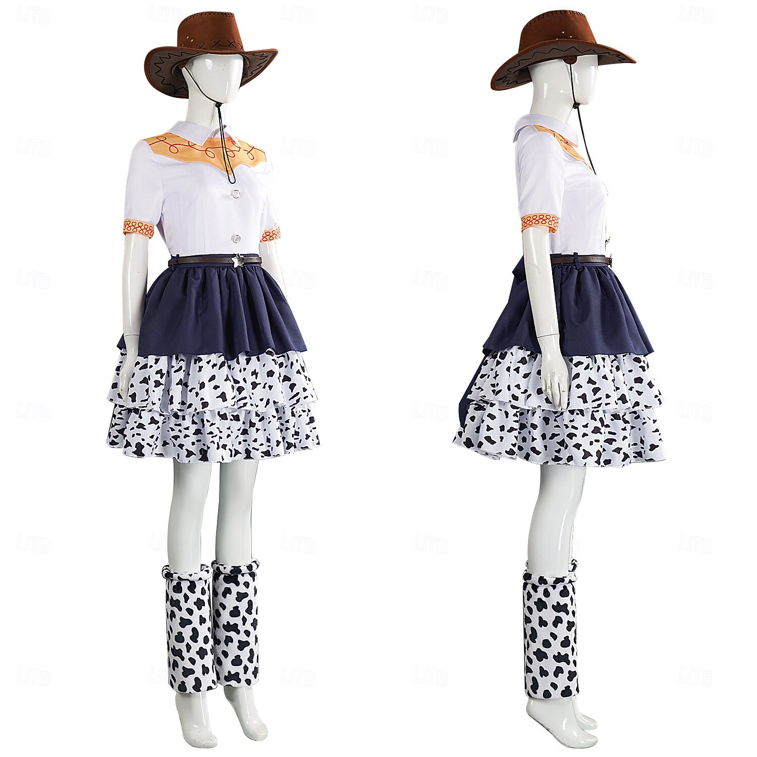 Jessie Halloween Props Masquerade Fancy Costume Carnival Costume Cosplay Halloween for Girls' Adults Christmas New Year Party Casual Daily 2026 - $55.99 –P7
