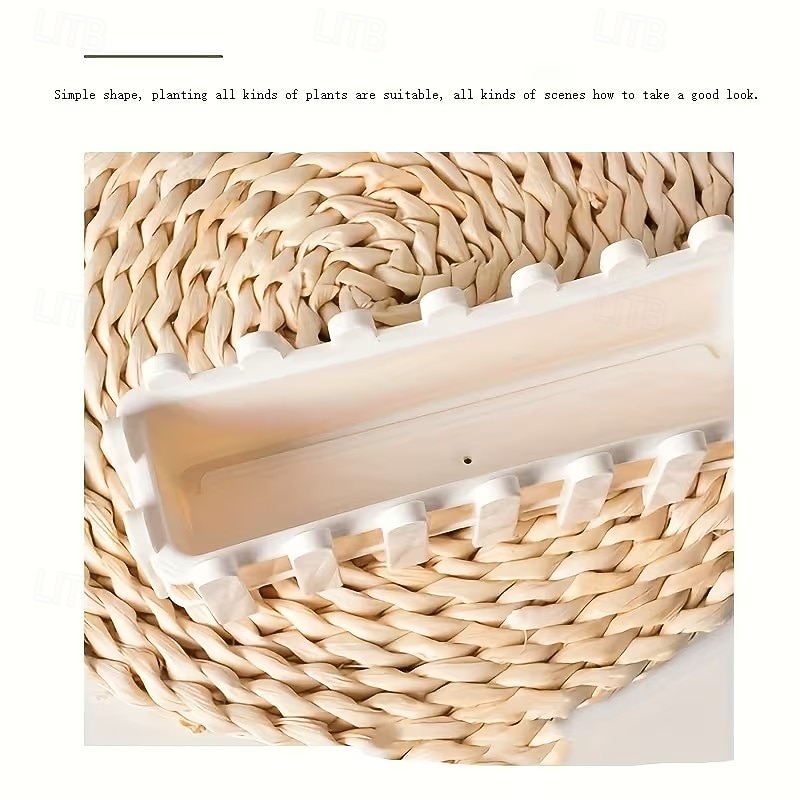 Lot de 2 jardinières en plastique pour clôture, pots de fleurs miniatures décoratifs, accessoires de jardin créatifs pour bonsaïs, fleurs artificielles, décoration intérieure et de table de 2026 ? $13.99 –P6