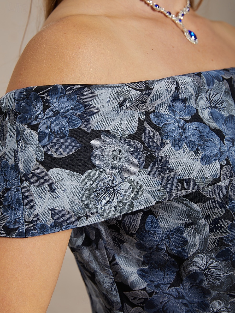 Women's Maxi Dress Off The Shoulder Dress Strapless Dress Jacquard Floral Elegant Evening Party Floral Sleeveless Off Shoulder Blue Summer Spring Fall 2026 - $262.99 Women's Maxi Dress Off The Shoulder Dress Strapless Dress Jacquard Floral Elegant Evening Party Floral Sleeveless Off Shoulder Blue Summer Spring Fall 2026 - $262.99