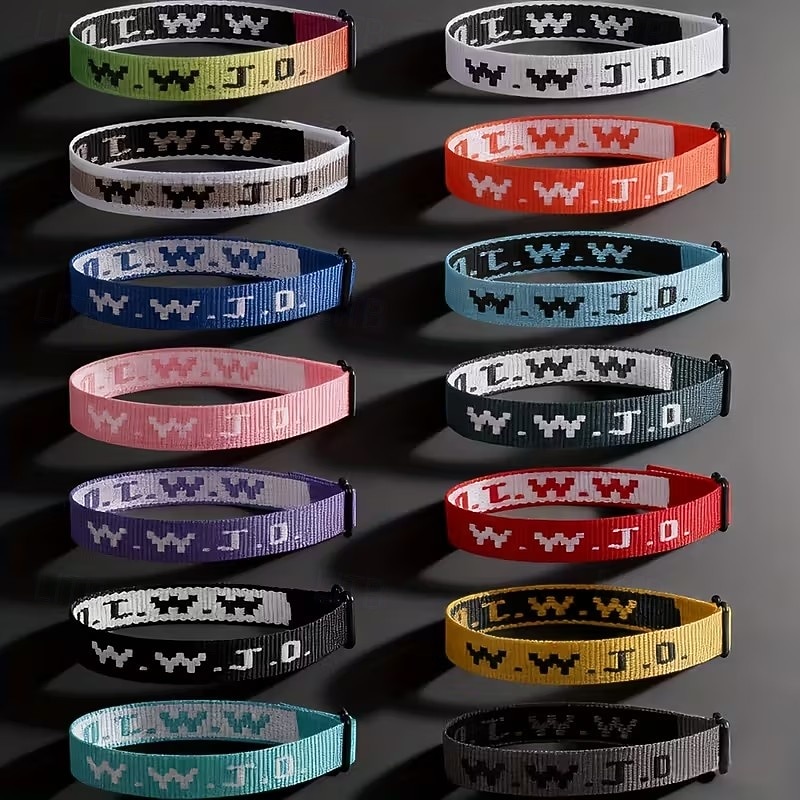 15 kpl wwjd kristillinen rannekorusetti, sopii miehille ja naisille, säädettävät rannekorut irtotavarana, täydellinen lahjaksi - Jeesus tekee rannekorut 2026 - $15.99 –P3