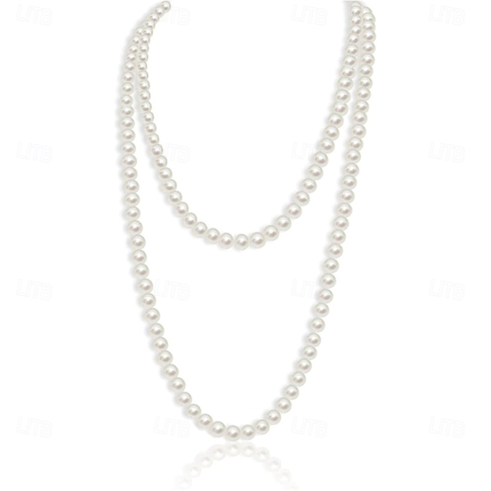 Anni Ruggenti Anni 1920 Lunghezza alla caviglia Vestito Nozze Addio al celibato Maniche corte Il grande Gatsby Taglie Forti Invitato al matrimonio Frangia con nappe Nappa Scollo a V Costume Per donna del 2026 a $91.99 –P4