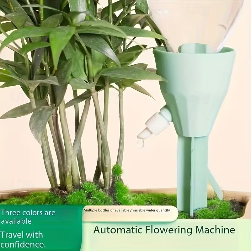 20pcs Automatic Plant Drip Irrigation Set Adjustable Water Flow Suitable for Indoor and Garden Plants Compatible with Standard EU/US Threaded Bottles Efficient Battery-Free Pot Watering System 2026 - $16.49 –P4