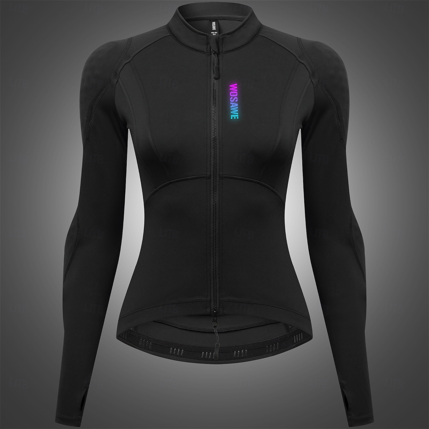 WOSAWE Spring/Summer Women's Motorcycle Top Yoga Running Sportswear High Elasticity Skin friendly Jacket Detachable CE Soft Protective Gear MD292/ME322 2026 - $119.99 –P5