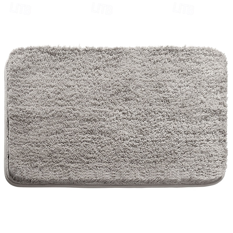 covoraș de baie, covoraș de baie absorbant, culoare uni, antibacterian, covoraș de toaletă, covoraș antiderapant pentru ușă de baie, pentru igiena și confortul casei 2026 - $40.99 –P2