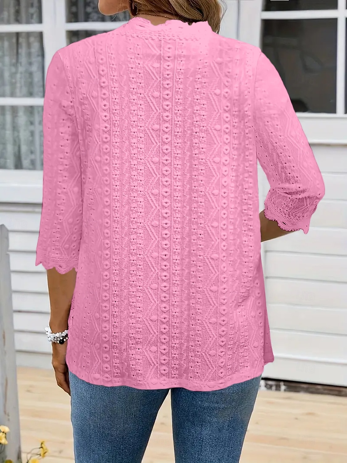 Mujer Chaqueta casual Cómodo Transpirable Tejido en Punto Casual Plano Casual Vacaciones Calle Ropa Cotidiana Frente Abierto Regular Sin Cuello Ajuste regular Manga Larga Ropa de calle Azul Piscina 2026 - $26.99 –P8