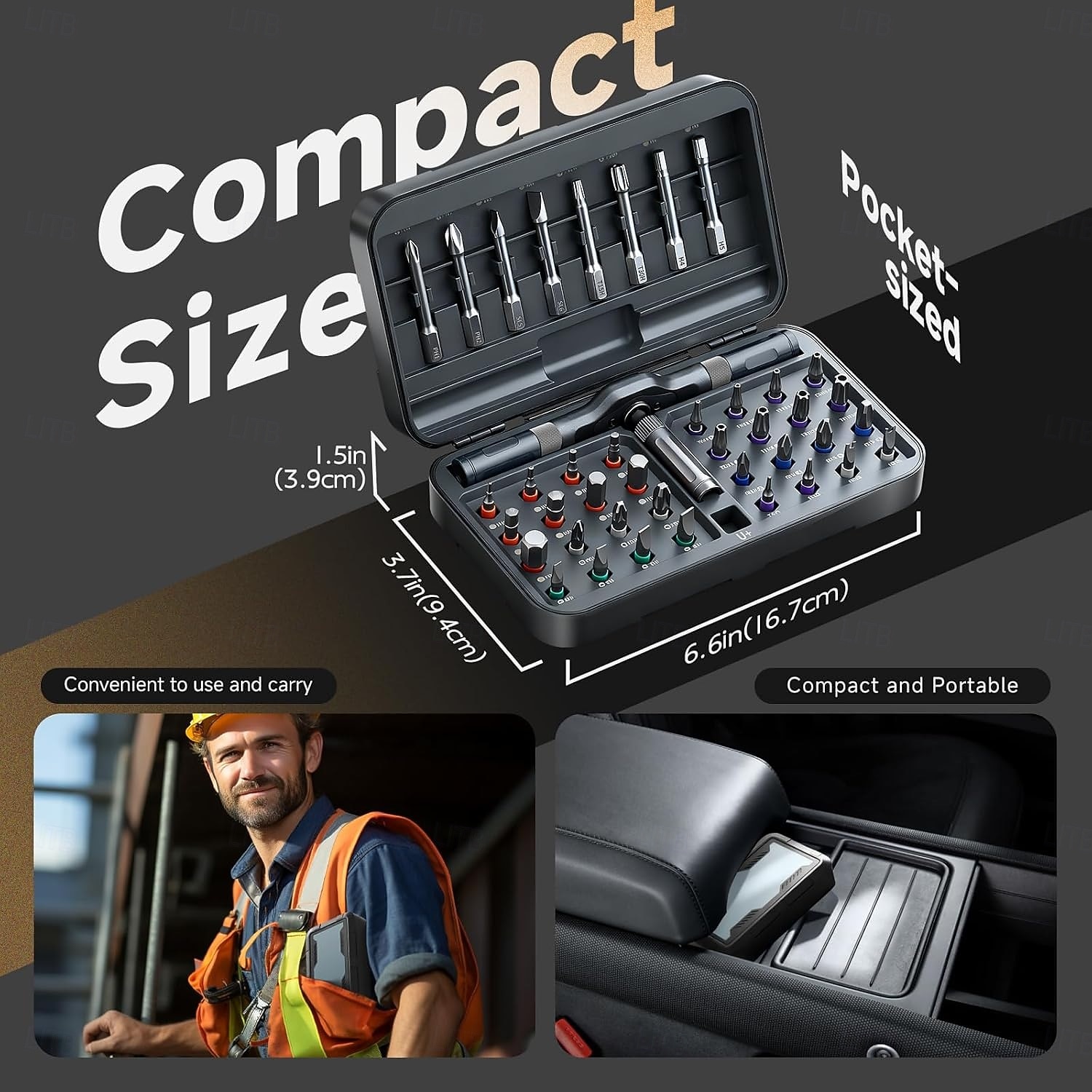 42 in 1 Ratchet Screwdriver Set Multifunctional Magnetic Screwdriver Repair Tool with 40 Bit for Assembling Furniture Computer 2026 - $52.99 –P3