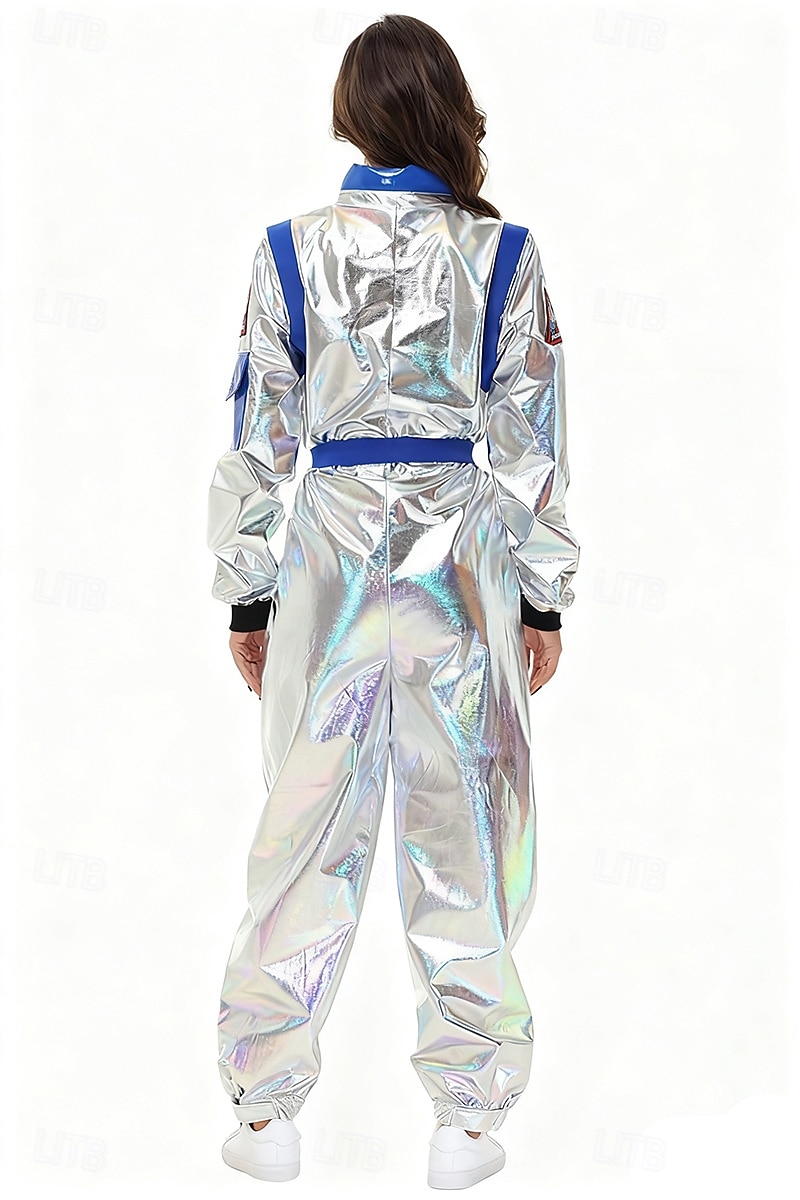 2026年 夫婦 ファンシーコスチューム ジャンプスーツ ワンジー 宇宙飛行士 コスプレ 子供用 成人 男女兼用(儿童不要选这个) ハロウィーン カーニバル パーティー 性能 学校行事のドレスアップ ドレスアップ  コレクション – $57.99 –P4