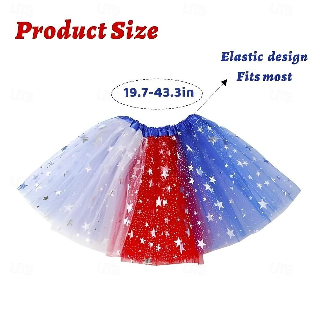 250ή Επέτειος ΗΠΑ Ντίσκο Δεκαετία '80 Μεσοφόρι Τούτου Κάτω από τη φούστα Φανταχτερή Φόρεμα Γυναικεία Καρναβάλι 2026 Αποκριάτικη Στολή Μασκάρεμα Ημέρα της ανεξαρτησίας 4η Ιουλίου Ενήλικες Παιδικά 2026 - $13.99 –P3