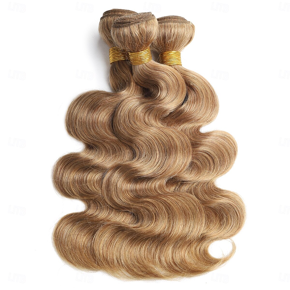 27# hellbraune Echthaar-Extensions mit Body Wave, 12-28 Zoll (30-71 cm) 2026 - kr.1280 –P7