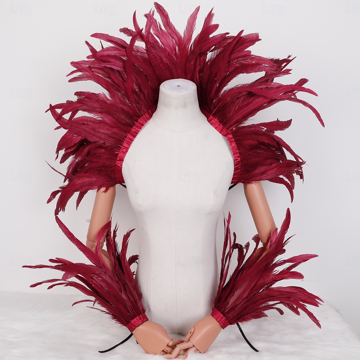 Καθαρενικά 2026 Ρίο Καρναβάλι Σάμπα Αξεσουάρ Καρναβάλι Κόκκινο Και Κίτρινο Φτερό Στολή Σετ Μανίκι Ωμού  Καλύμματα Βραχίονα Για Μάρντι Γκρας Χορό Πάρτι Βραζιλία Φεστιβάλ Ενδυμασίας 2026 - $44.99 –P15