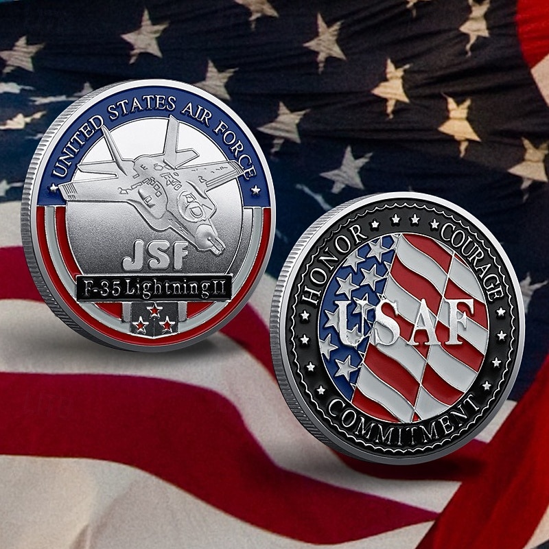 U.S. Air Force Commemorative Coin – United States 250th Anniversary Iron Art Military Challenge Coin, Metal Collectible Medal for Airmen & Patriotic Gifts Semiquincentennial 2026 - $15.99 –P2