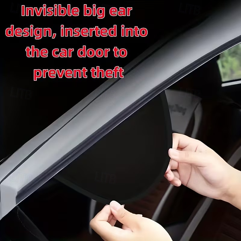 Magnetische all-weather auto-voorruitafdekking met sneeuw- en zonnebescherming. &Privacybescherming - robuuste glazen schermbeschermer met magnetisch bevestigingssysteem, krasbestendig, 2026 - $16.99 –P7