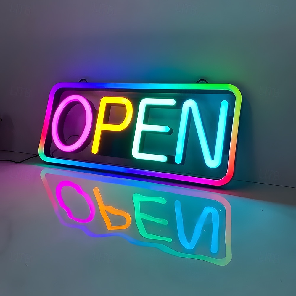 Lumières néon colorées, salle d'e-sport, salle de jeux, appliques murales décoratives RGB, suspensions, télécommande USB de 2026 ? $41.59 –P4