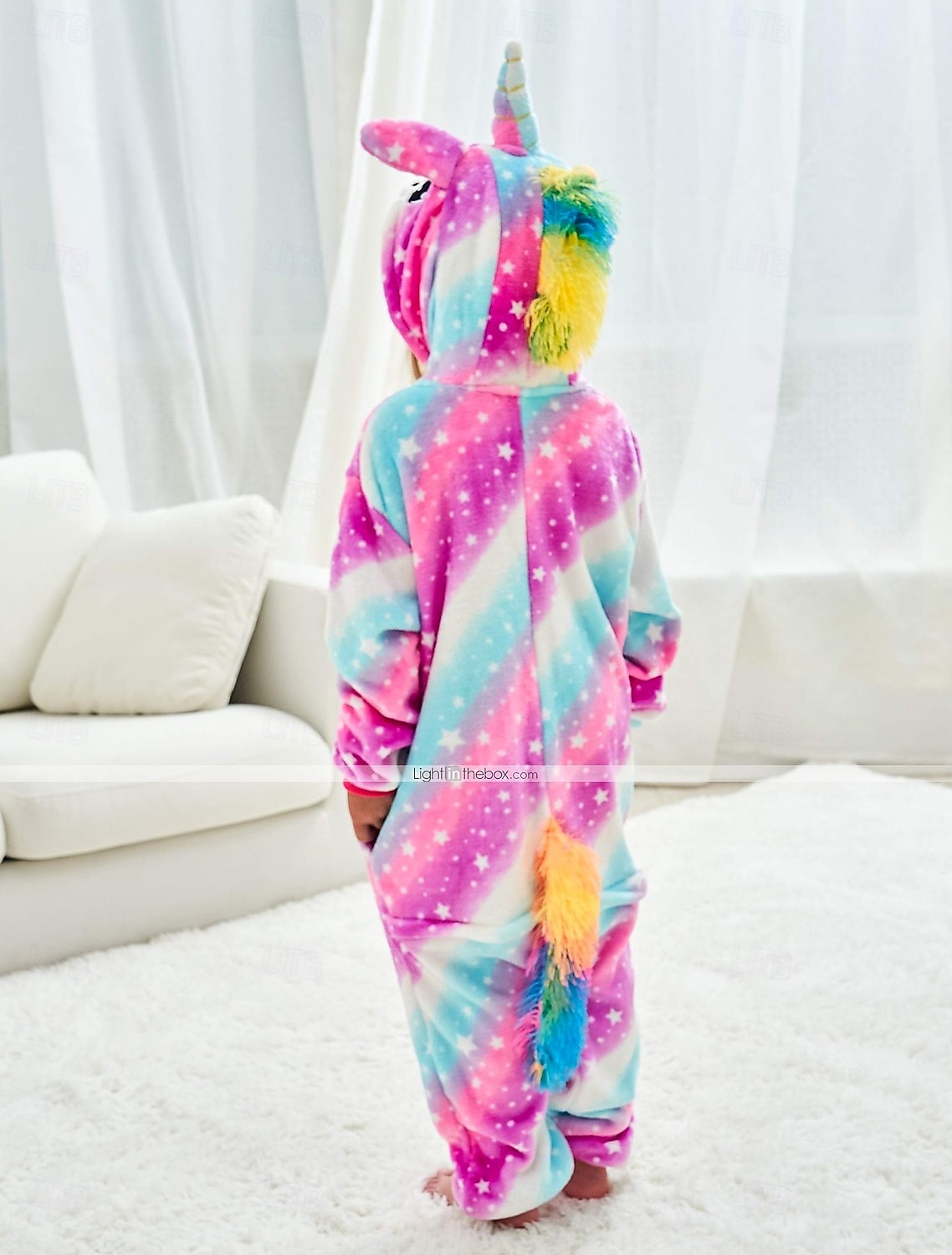 Pigiama Kigurumi Costume di fantasia Costume tutina Fantasia animale Unicorno Cartone animato Caldo Costume Divertente Comodo Bambini Unisex Ragazzi e Ragazze Natale Halloween Carnevale Feste del 2026 a $36.99 –P8