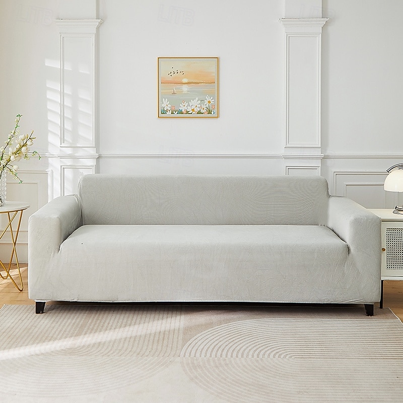 2026年 伸縮性のあるジャカード生地のストレッチソファカバー、ソファーカバー、セクショナルL字型ソファースリップカバー、コーナーケース、リビングルーム用、1、2、3、4人掛け  コレクション – $52.99 –P8
