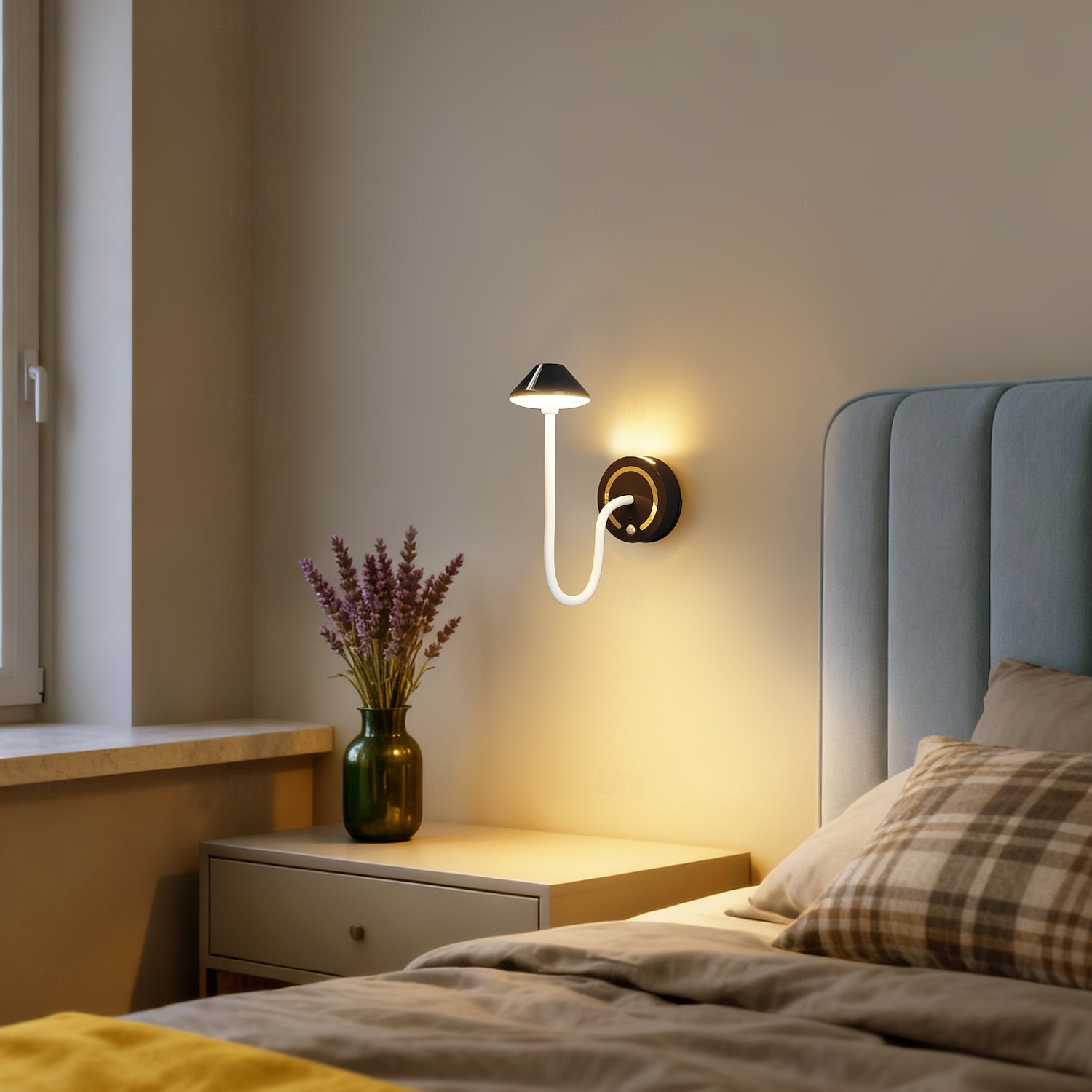 Cordless Table Lamps Rechargeable, Battery Operated LED Desk Lamp Outdoor Waterproof Portable Touch Dimmable Table Night Light for Patio Restaurant Dining Home Black 2026 - $27.99 –P2