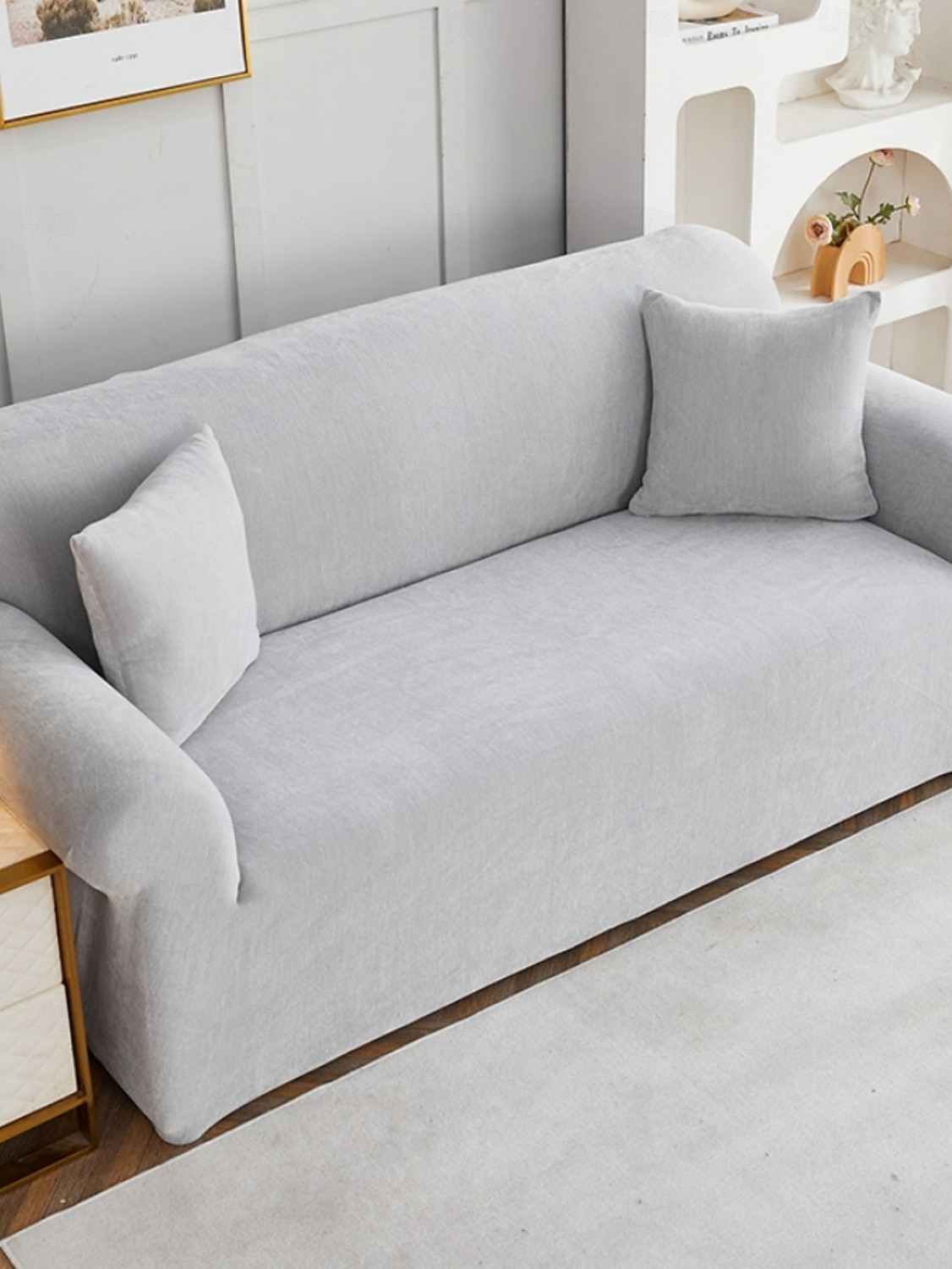 1 pc Thick Chenille Sofa Cover Fashionable and Luxurious Decorative Sofa Protector, Anti-Slip, Dustproof, Anti-Cat Scratch, Suitable for All Seasons Bedroom, Living Room, Study, and Office 2026 - $139.99 –P14