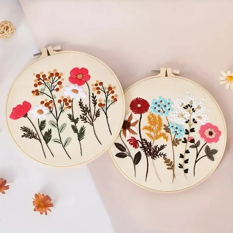 kit ricamo - motivo floreale del 2026 a $15.49 –P9