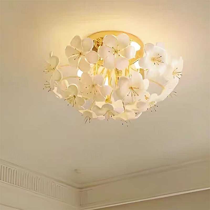 4 luci 6 luci 45 cm Design a isola Luci da Soffitto Metallo Vetro Galvanizzato Contemporaneo 110-120V 220-240V del 2026 a $606.95 –P5