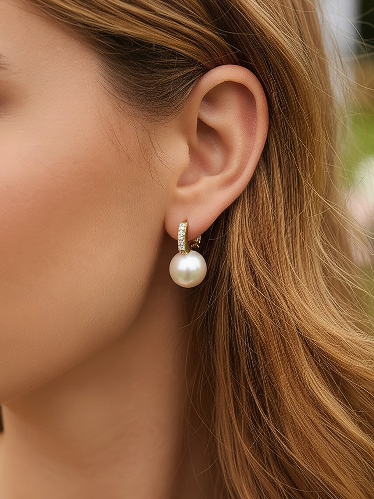 dames oorbellen van imitatieparels van legering - elegant ontwerp in meerdere kleuren, perfect voor bruiloften en dagelijks gebruik 2026 - $11.99 –P3