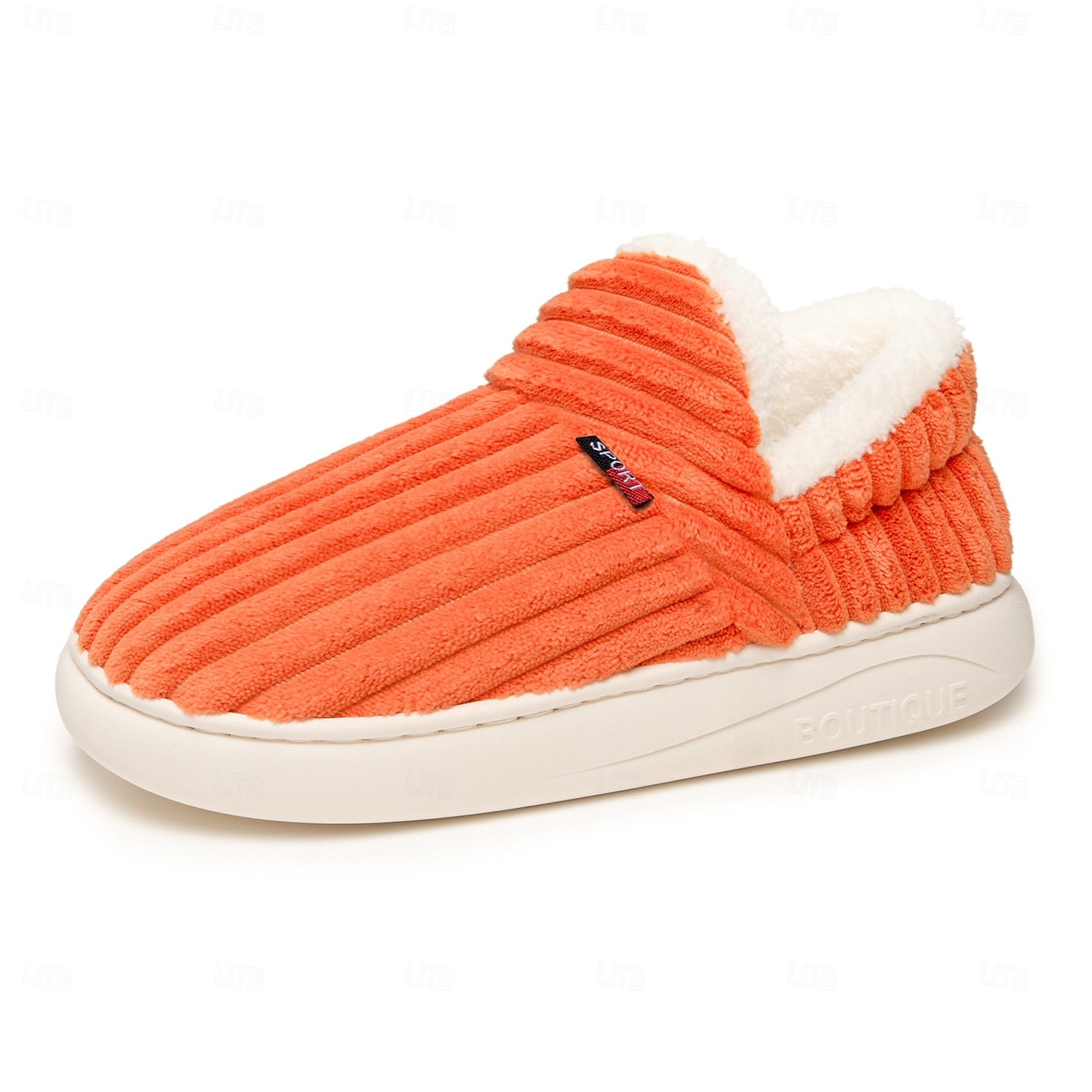 מגפי חורף לנשים מגפי שלג מכותנה קטיפה מעובה עם בטנת פליז אופנתית חמה נגד החלקה נעלי בית חיצוניות 2026 - $17.99 –P10