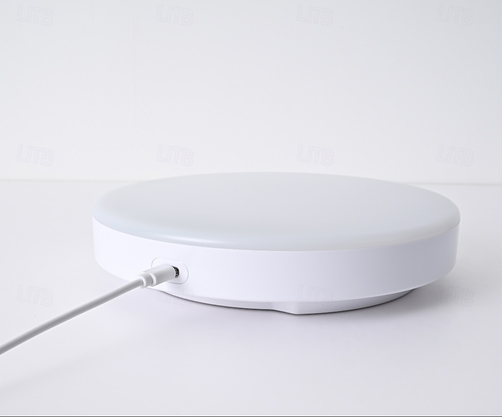Потолочный светильник с радарной индукцией, аккумулятором 10000 мАч, USB, трехцветным диммированием, таймером, пультом дистанционного управления, креплением на защелке, для освещения гостиной, 2026 - $34.99 –P9