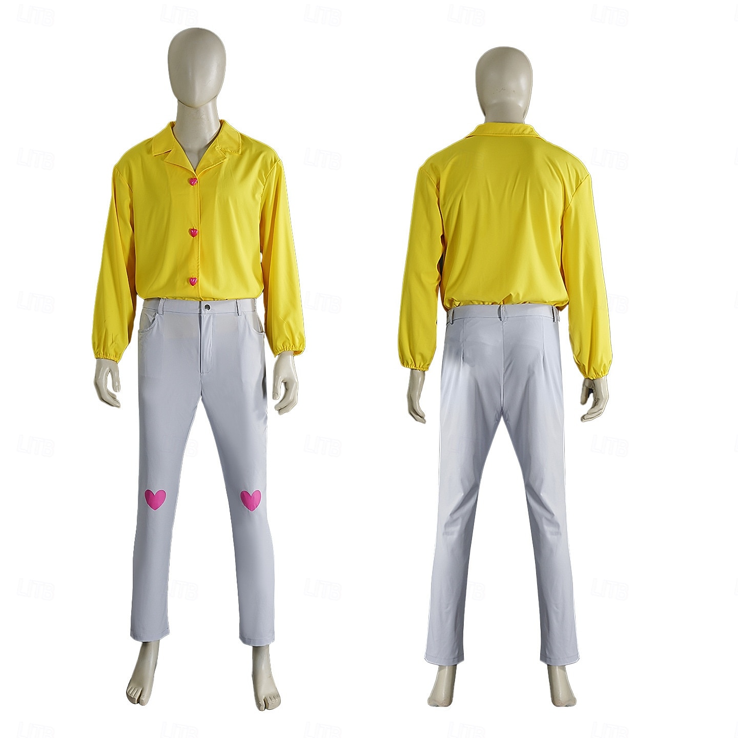 Inspirert av koreansk idol Idol Popstjerne Cosplay kostyme Film Cosplay for Herre Voksen Halloween Karneval Ytelse Comic Con Anime-messe 2026 - $60.99 –P1