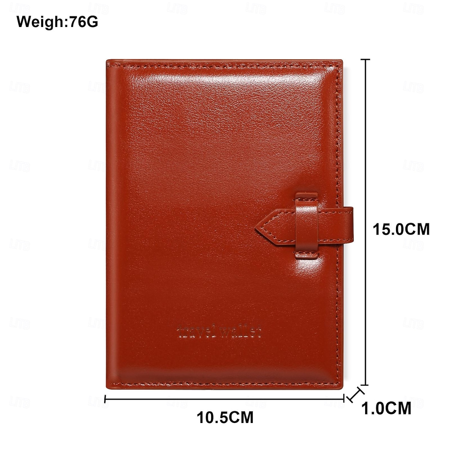 Genuine Leather Passport HolderFull Grain Leather Passport Holder Wallet Cover for Men and Women Travel 2026 - $27.99 –P8