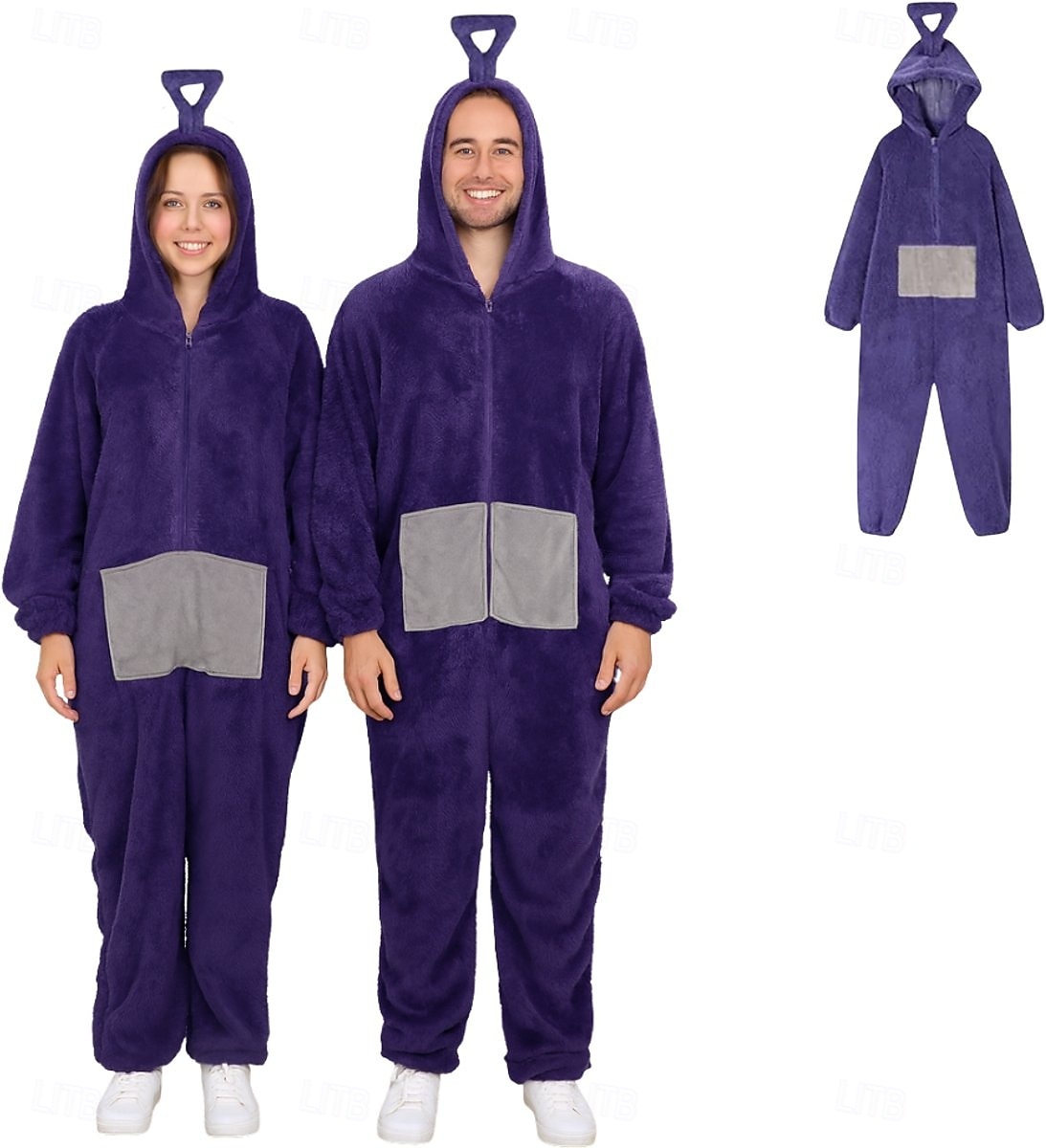 Kigurumi-Pyjamas Gruppenkostüm Onesie-Kostüm Dickes Baby Fantasie Warm Bequem Mit Kapuze Fleece Erwachsene Herren Damen Unisex Halloween Karneval Party Leistung Hausbekleidung Verkleiden 2026 - $41.99 –P1