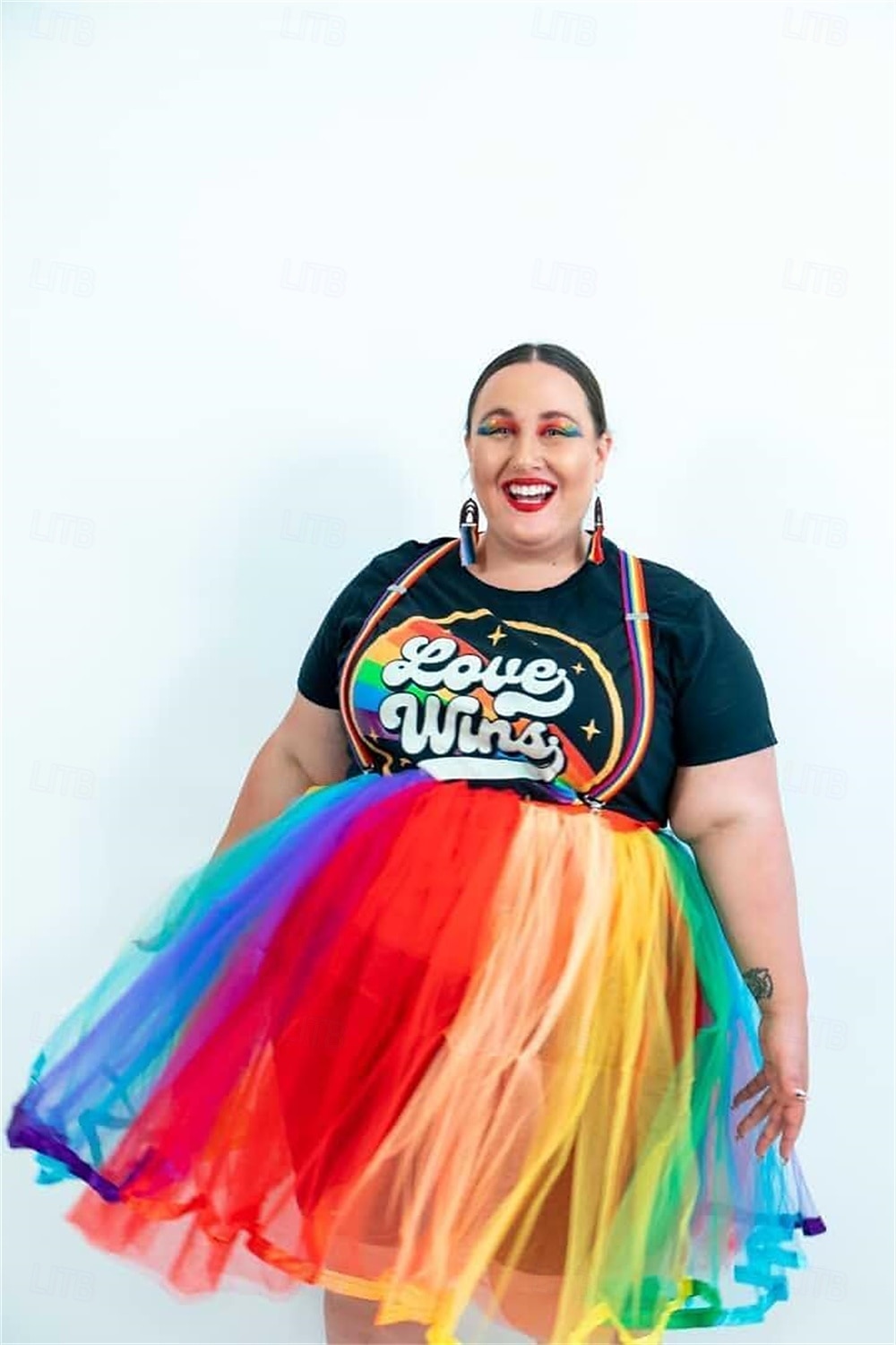 Onderrok Tutu Onder rok Retro vintage Jaren '80 Volwassenen Dames Maskerade Mardi Gras Schoolfeest Feestavondkleding Vrijgezellenfeest Aankleden 2026 - $27.99 –P6