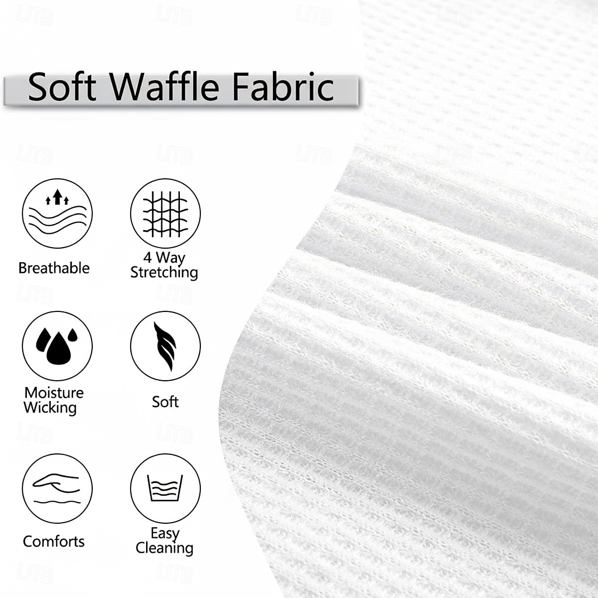 Men's Waffle Henley Shirt Tee Cotton Blend T-Shirt Short Sleeve Crew Neck Henley Summer Spring All Seasons Color Block Plain Textured Fashion Designer Casual Color Block Buttons Fake two piece Casual 2026 - $20.99 –P1