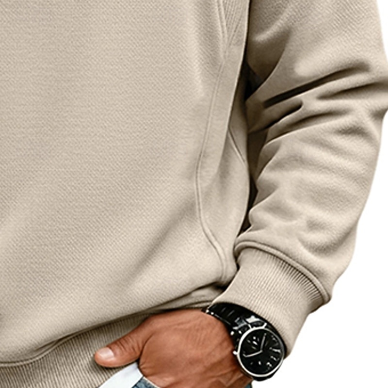 Per uomo Maglia Felpa con cappuccio Felpa con zip corta Rosso bordeaux Nero Verde chiaro Verde militare Blu marino Colletto Mao Semplice Patchwork Casuale Quotidiano Sport & Outdoor Streetwear Cool del 2026 a $28.99 –P12