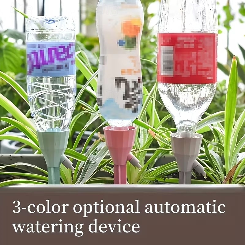 20pcs Automatic Plant Drip Irrigation Set Adjustable Water Flow Suitable for Indoor and Garden Plants Compatible with Standard EU/US Threaded Bottles Efficient Battery-Free Pot Watering System 2026 - $16.49 –P5