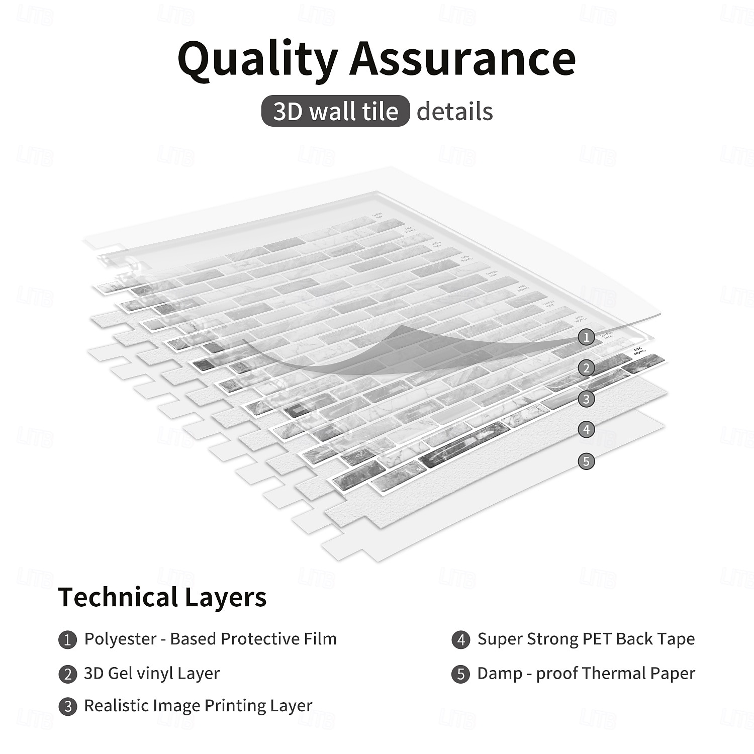 Azulejos autoadhesivos de mármol para salpicadero, 10 hojas, para cocina, lavadero, caravana, alquiler, 12 x 12 pulgadas 2026 - $56.99 –P8