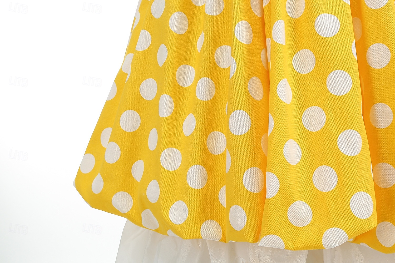 1950er Retro Vintage Rockabilly Knielang Swing-Kleid Ausgestelltes Kleid Kurze Ärmel Tupfen Tailliert und ausgestellt Kostüm Mädchen Karneval Valentinstag Lässig Heimkehr Retro-Mottoparty Kinder Kleid 2026 - $65.99 –P10