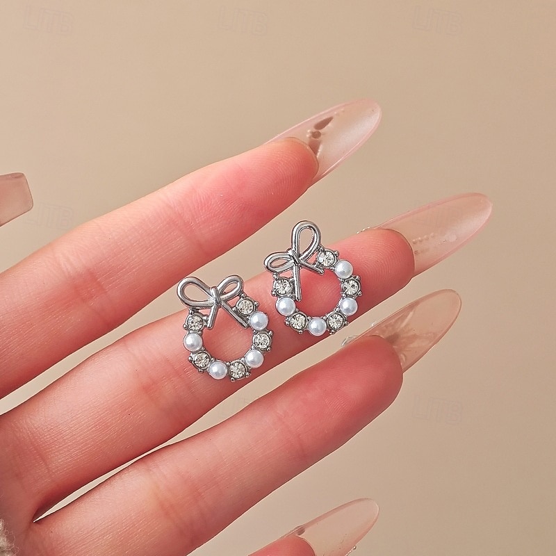 1 par Örhänge For Dam Dagligen Gata Legering Monogram 2026 - $11.49 –P6