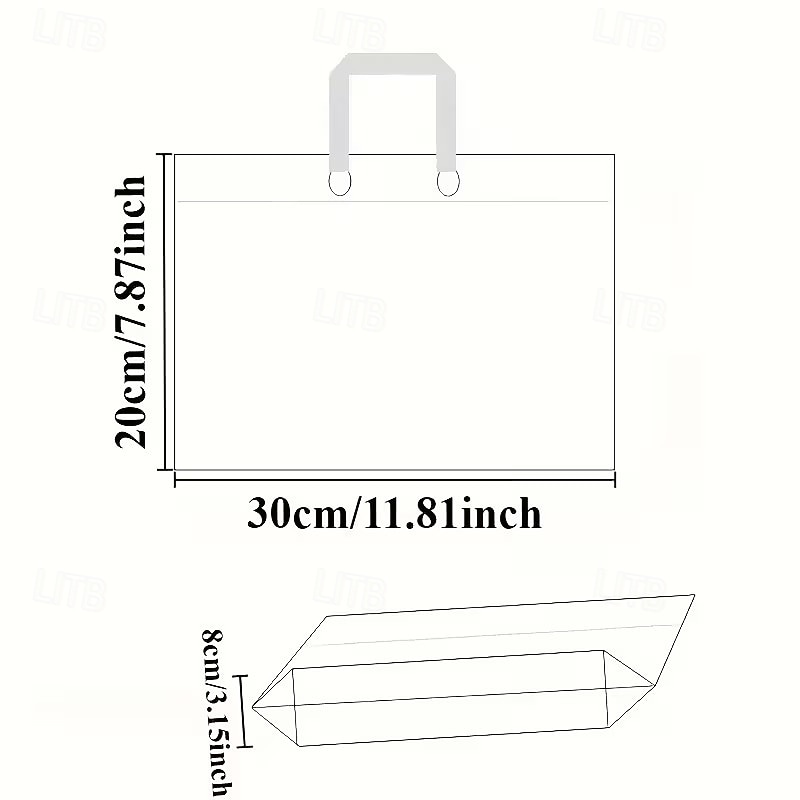 50 шт. подарочных пакетов ко Дню Святого Патрика пакеты на тему трилистник многоразовые сумки для одежды покупок Дня Святого Валентина Дня Богинь Дня Матери утолщённые зелёные сумки 2026 - $15.99 –P7