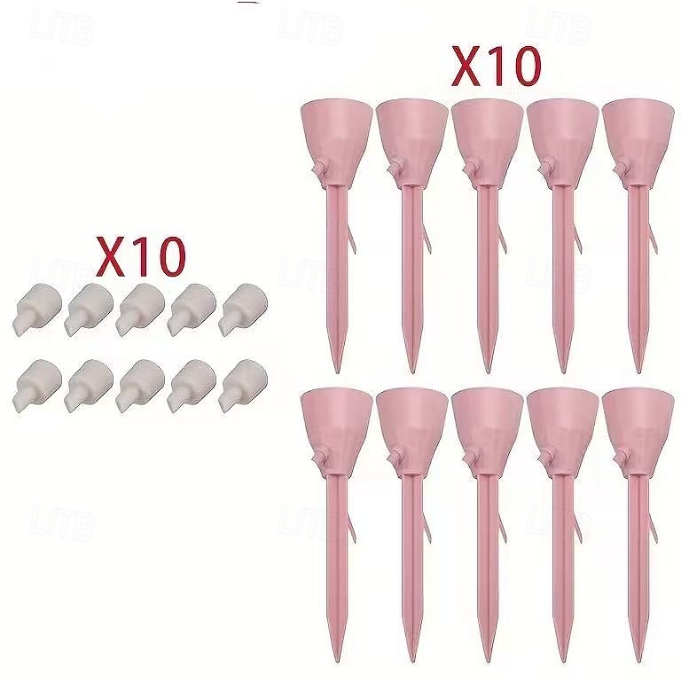 20pcs Automatic Plant Drip Irrigation Set Adjustable Water Flow Suitable for Indoor and Garden Plants Compatible with Standard EU/US Threaded Bottles Efficient Battery-Free Pot Watering System 2026 - $16.49 –P10