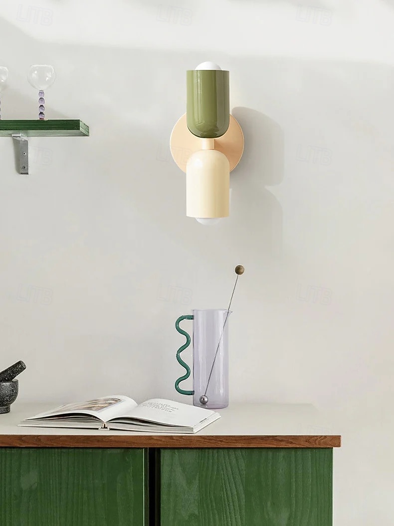 Nordický styl Vnitřní nástěnná svítidla Obývací pokoj Ložnice Kov nástěnné svítidlo 110-240 V 2026 - $82.99 –P11